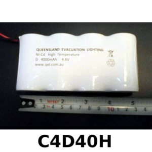 4 Cell D Squat 4000mAh 4.8V Battery
