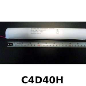 4 Cell D Straight 4000mAh 4.8V Battery
