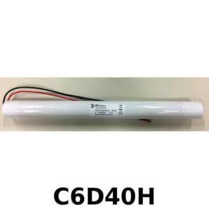 6 Cell D Straight 4000mAh 7.2V Battery