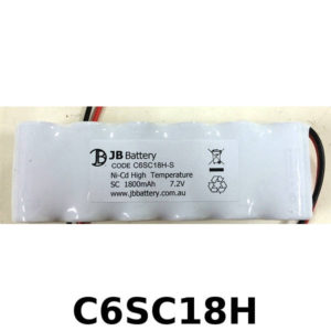 6 Cell Sub-C Squat 1800mAh 7.2V Battery