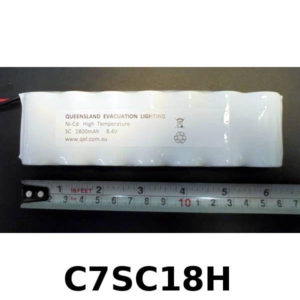 7 Cell Squat Sub-C 1800mAh 8.4V Battery